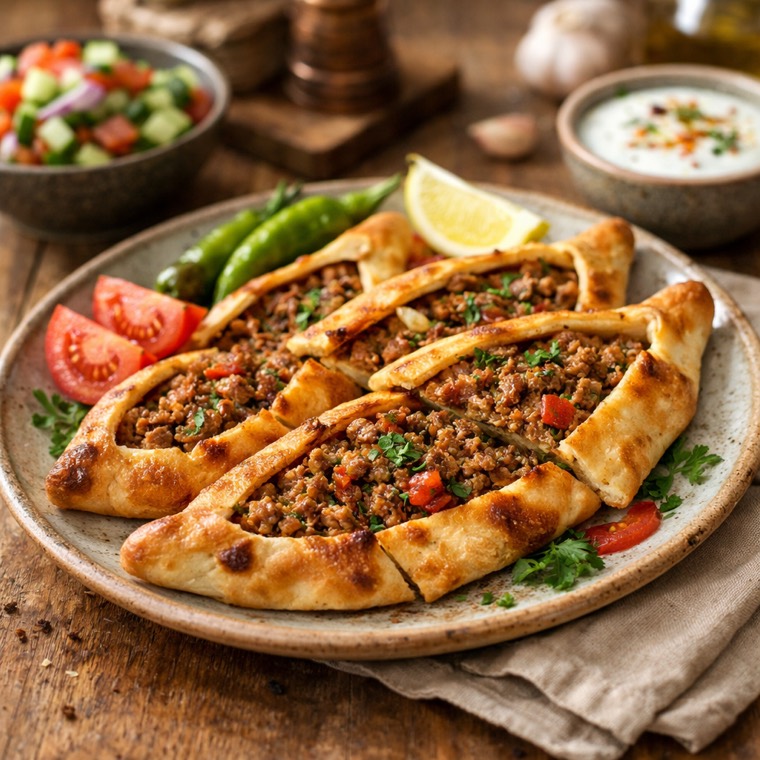 Turk Pidesi (Go'shtli) — Jahon